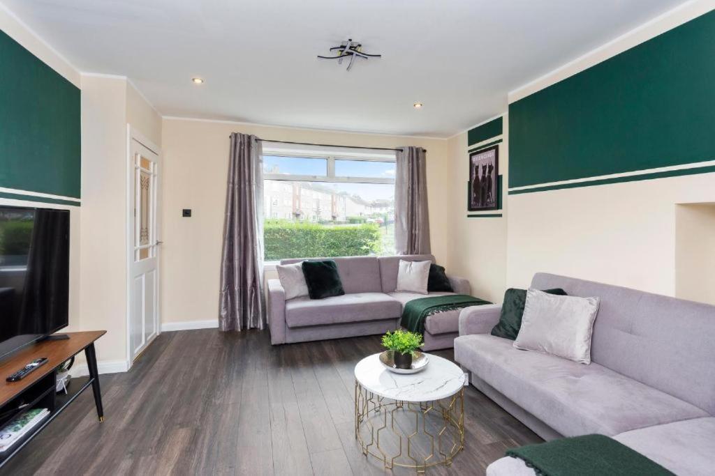 Stylish 3 Bed Edinburgh Abode - Parking And Garden Villa Exterior foto