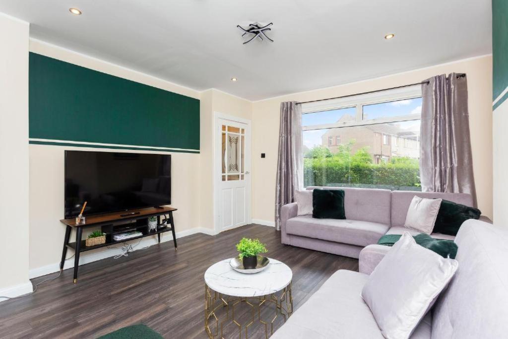 Stylish 3 Bed Edinburgh Abode - Parking And Garden Villa Exterior foto